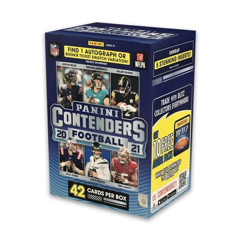 2021 Panini Contenders Football Cards Blaster Box