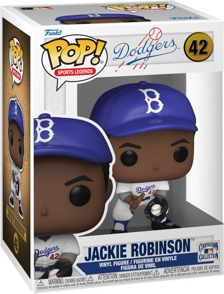 FUNKO POP! - Sports - MLB Los Angeles Dodgers Jackie Robinson Legends #42