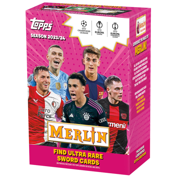 2023-24 Topps Merlin Chrome UEFA Club Competitions Value Box