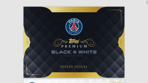 2023/24 Topps Premium: Black & White Edition Paris Saint-Germain