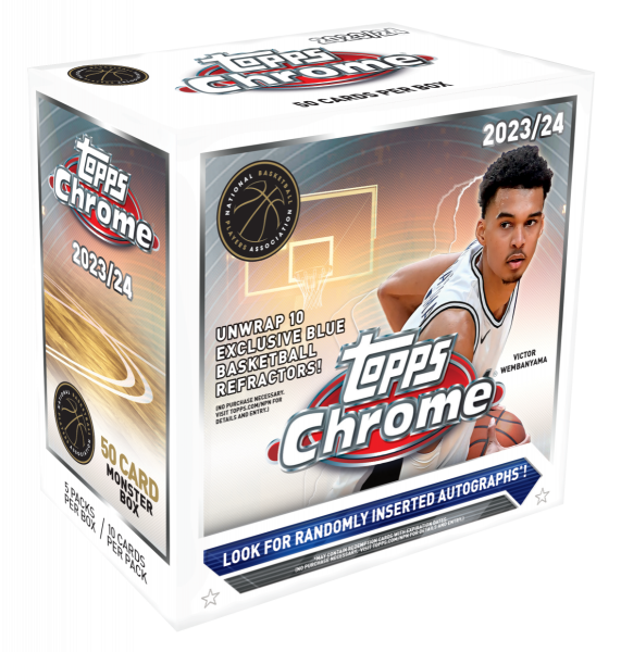 2023-24 Topps Chrome Basketball Monster Box