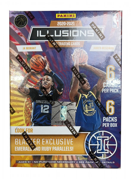 2020-21 Panini Illusions NBA Basketball Blaster Box