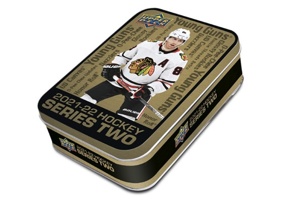 2021-22 Upper Deck Series Two Hockey Tin Box