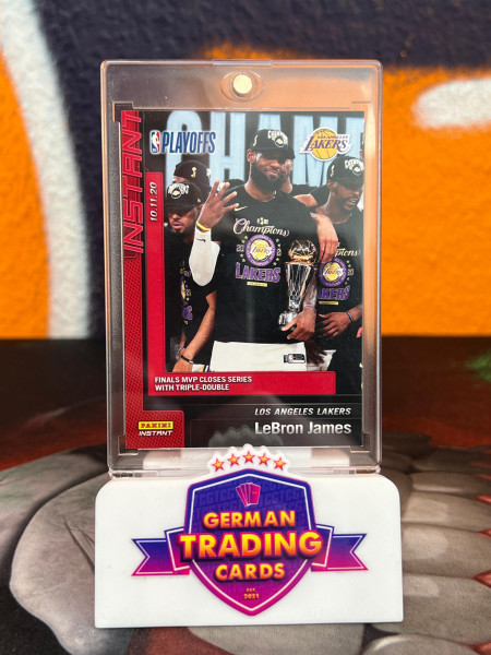 LeBron James Finals MVP closes Series with Triple-Double 1 of 3938 - Panini Instant 2019-20