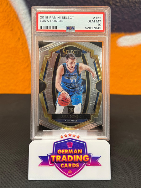 Luka Doncic Rookie PSA 10 - Panini Select 2018-19