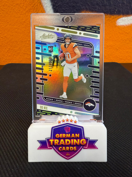 Bo Nix Rookie 217/350 - Panini Absolute 2024