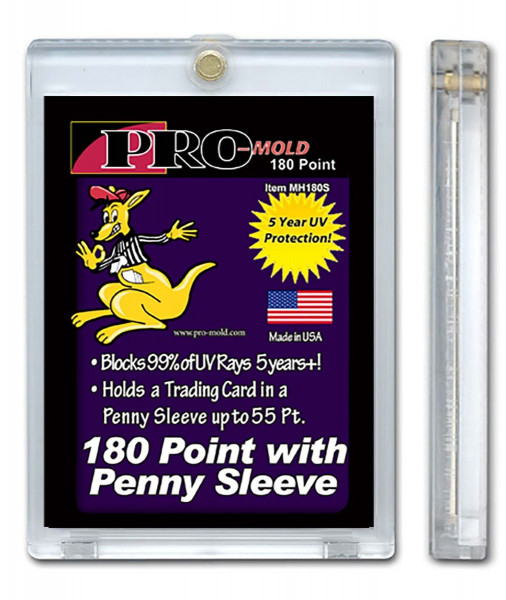BCW PRO-MOLD Sleeved Magnetic Card Holder - 180pt